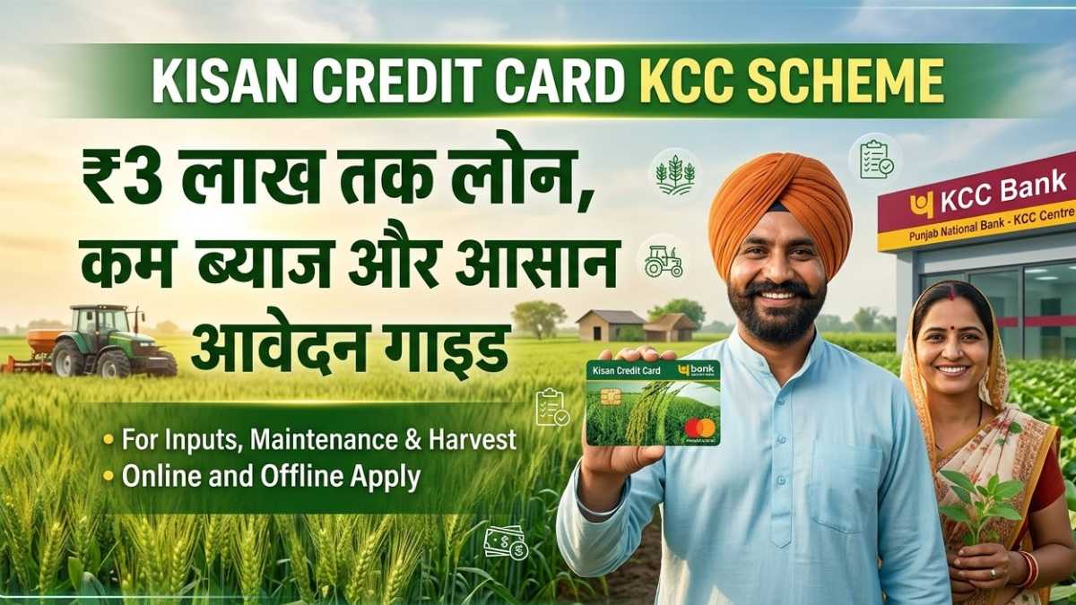 Kisan Credit Card KCC Scheme