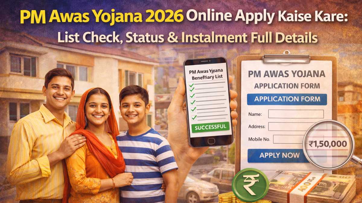 PM Awas Yojana Online Apply Kaise Kare 2026